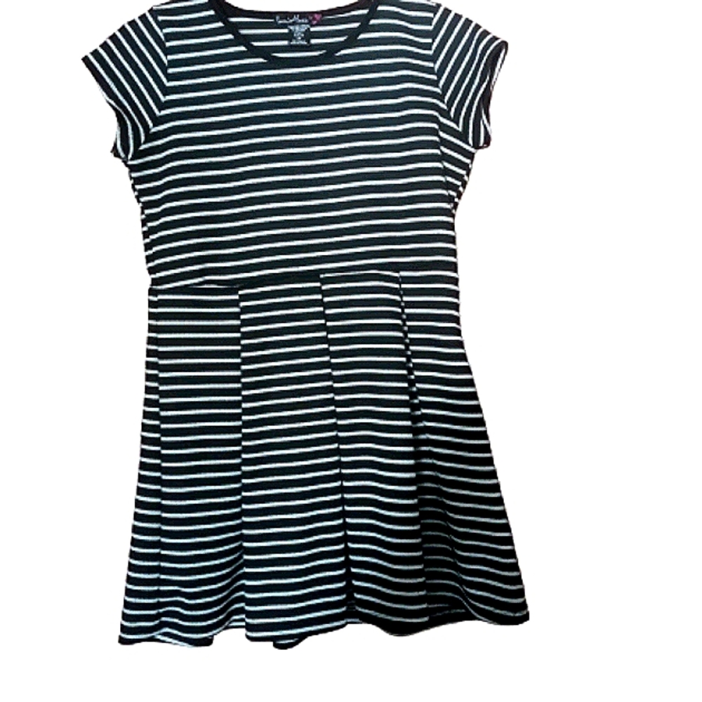Girls LOVE ALEXA Striped Dress sz 16